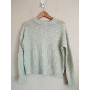 Everlane Cocoon Crew Alpaca Blend Knit Sweater Career Minimalist Comfort Casual